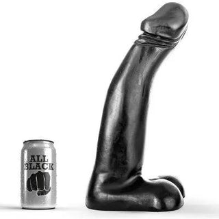 All Black Dildo 32 Cm Pvc