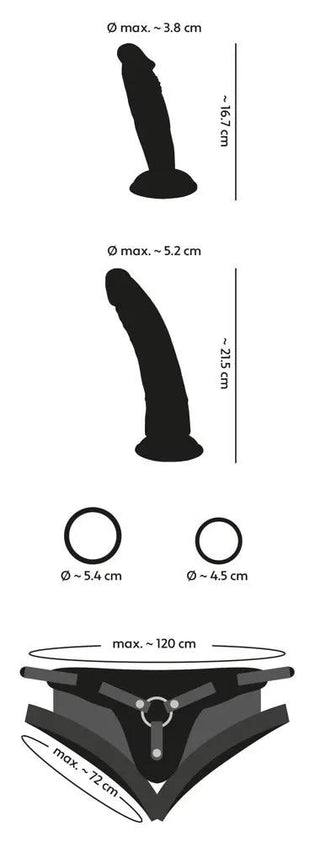 Playgirls Straponkit Justerbar Sele