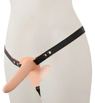 Dubbel Vibrerande Strap On Med Bullet