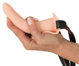 Vibrerande Strapon Med Bulletvibrator