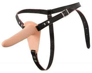 Vibrerande Strapon Med Bulletvibrator