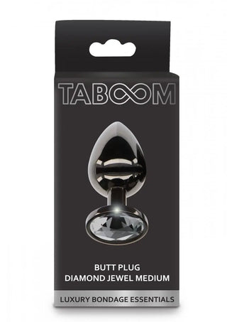 Taboom Analplugg Diamant Metall