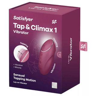 Satisfyer Tap Climax 1 Vibrator Röd