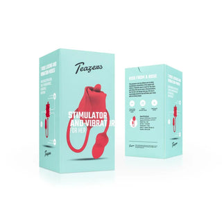 Teazers Rose Vibrator Dubbeltmotor