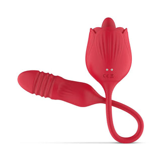 Tealers Rose Vibrerande Dildo