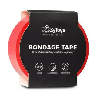 Röd Bondagetejp 20 Meter