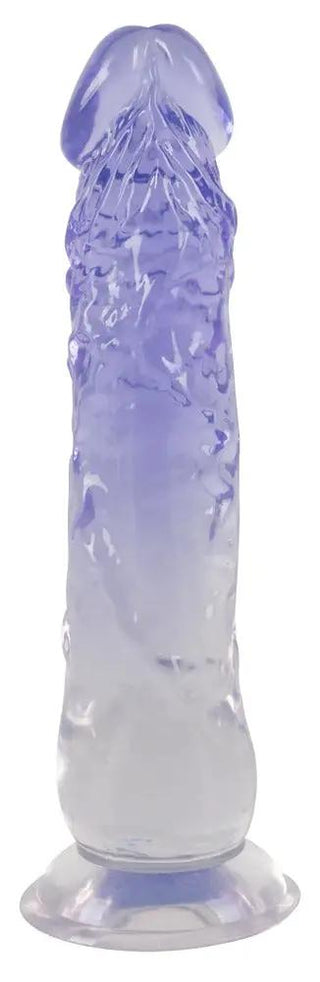 Transparent Dildo 22 Cm Med Ådror