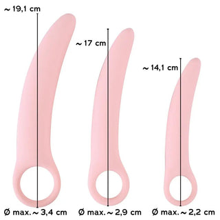 Vaginaltränarsats Med Tre Storlekar