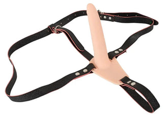 Vibrerande Strapon Med Bulletvibrator